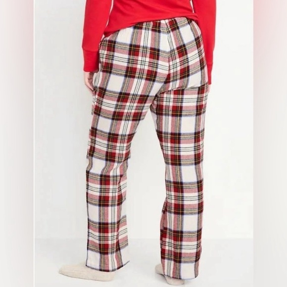 🆕 Old Navy Women’s Mid-Rise Flannel Pajama Pants PJ Sleep Bottoms M 8-10 - Picture 4 of 10